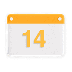 Calendar 3d icon